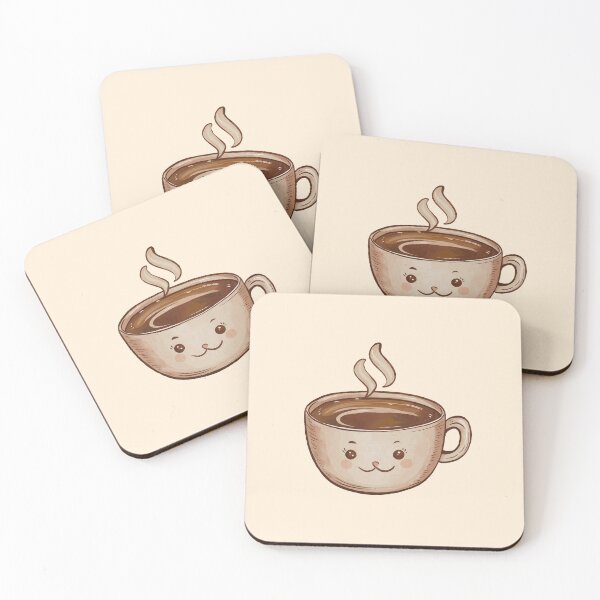 Item preview, Cute Coffee Kawaii designed and sold by canvadreamer444.