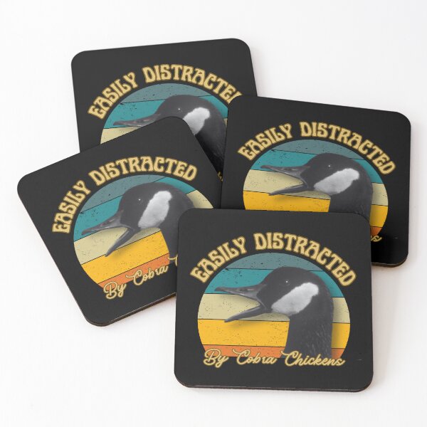 Item preview, Easily Distracted By Cobra Chickens designed and sold by AussieWonders.