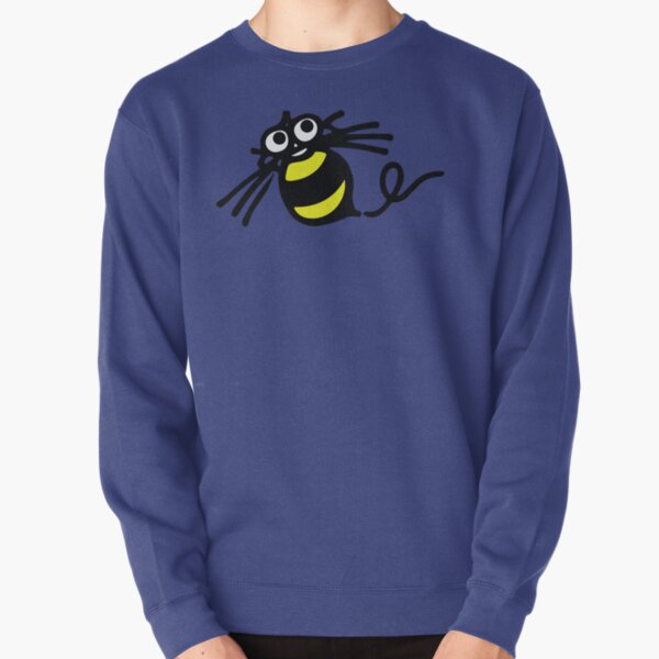sweater with bee logo
