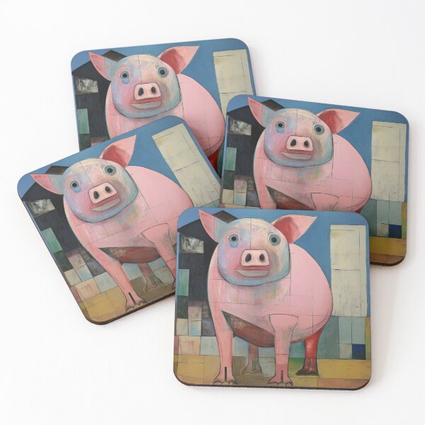 Item preview, Abstract Pig designed and sold by whitecat23.