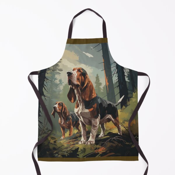 Item preview, Basset Hounds on the Hunt (Design 1) designed and sold by Samuelsboro.