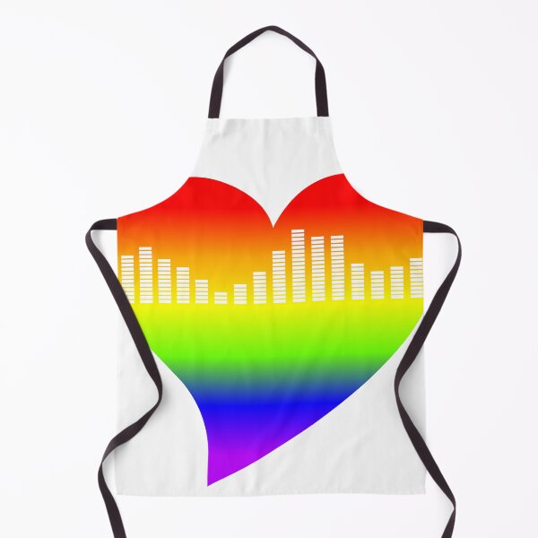 Artikelvorschau, Pride Grafik Equalizer Herz entworfen und verkauft von jdm1981.