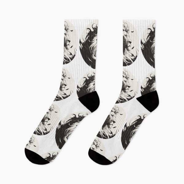 Item preview, Silhouette black and white lion  designed and sold by SMARTKIT  DESIGNAGENCY.