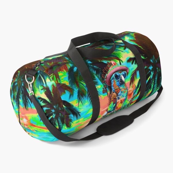 Item preview, It's 5 o'clock somewhere Tropical Parrot Cocktail Sunset Beach designed and sold by MindWave THC.