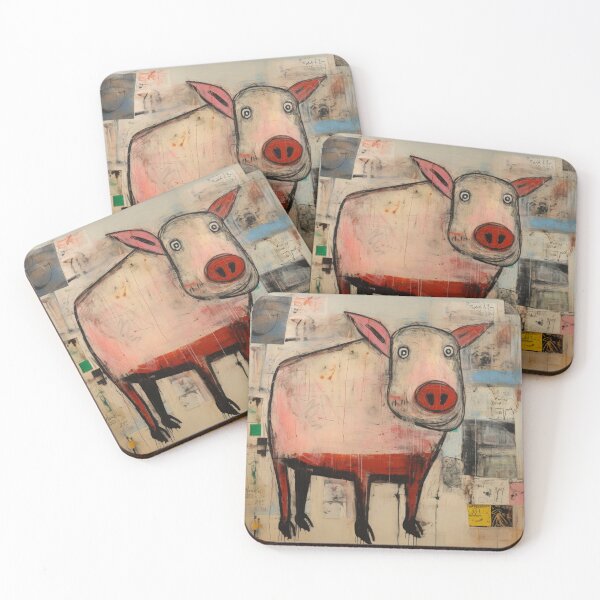 Item preview, Abstract Pig designed and sold by whitecat23.