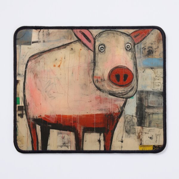 Item preview, Abstract Pig designed and sold by whitecat23.