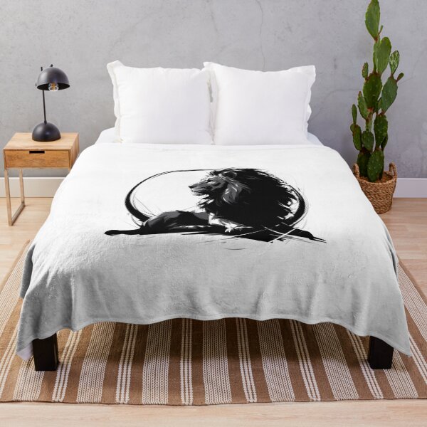 Item preview, Silhouette black and white lion  designed and sold by SMARTKIT  DESIGNAGENCY.