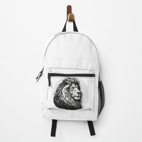 Item preview, Silhouette black and white lion designed and sold by SMARTKIT DESIGNAGENCY.