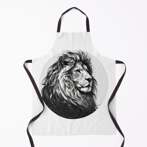 Item preview, Silhouette black and white lion  designed and sold by SMARTKIT  DESIGNAGENCY.