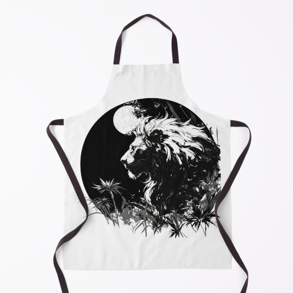 Item preview, Silhouette black and white lion  designed and sold by SMARTKIT  DESIGNAGENCY.
