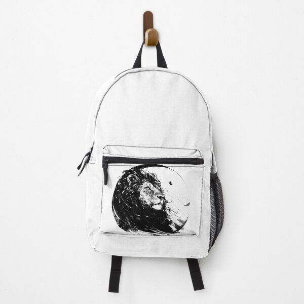 Item preview, Silhouette black and white lion designed and sold by SMARTKIT DESIGNAGENCY.
