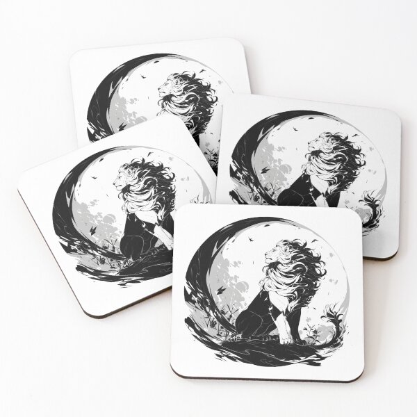 Item preview, Silhouette black and white lion  designed and sold by SMARTKIT  DESIGNAGENCY.