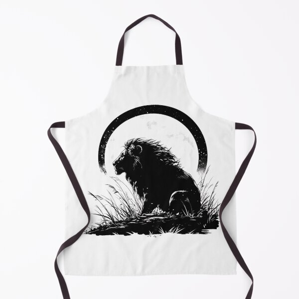 Item preview, Silhouette black and white lion  designed and sold by SMARTKIT  DESIGNAGENCY.