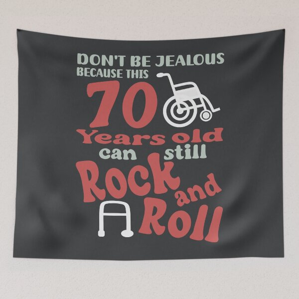 Item preview, This 70 years old can still Rock and Roll designed and sold by giftfromheart.