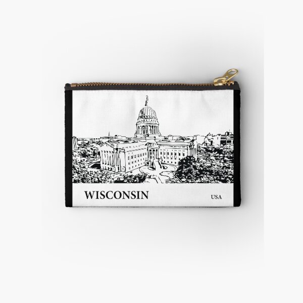 Item preview, Wisconsin State USA designed and sold by Lakeric Cityscapes.