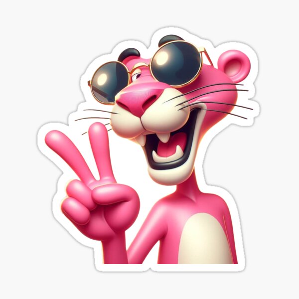 Artikel-Vorschau von Der Pink Panther Liebe und Frieden., designt und verkauft von Phantom-Moon.