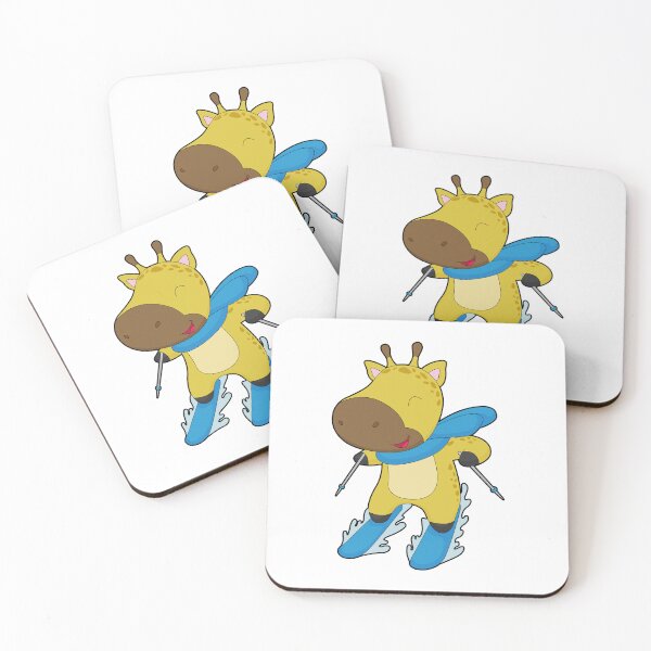 Item preview, Giraffe Skier Ski designed and sold by Snabdesign84.