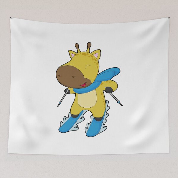 Item preview, Giraffe Skier Ski designed and sold by Snabdesign84.
