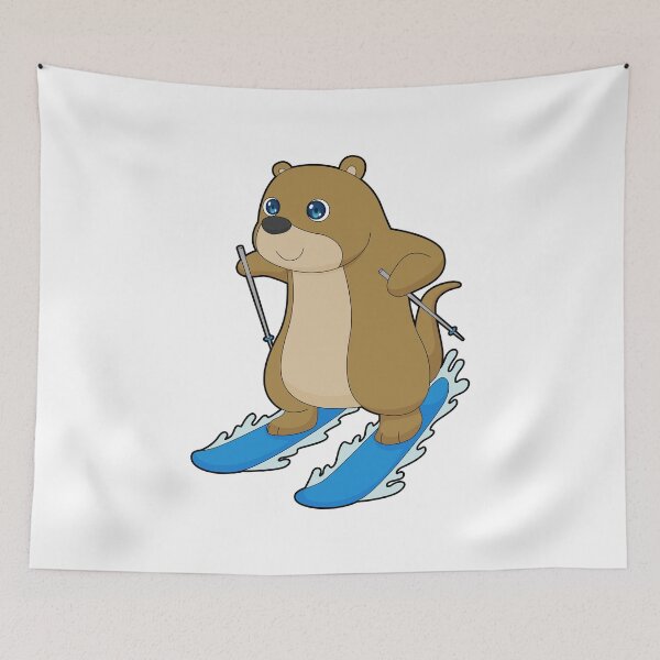 Item preview, Otter Skier Ski designed and sold by Snabdesign84.