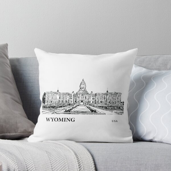 Item preview, Wyoming State USA designed and sold by Lakeric Cityscapes.