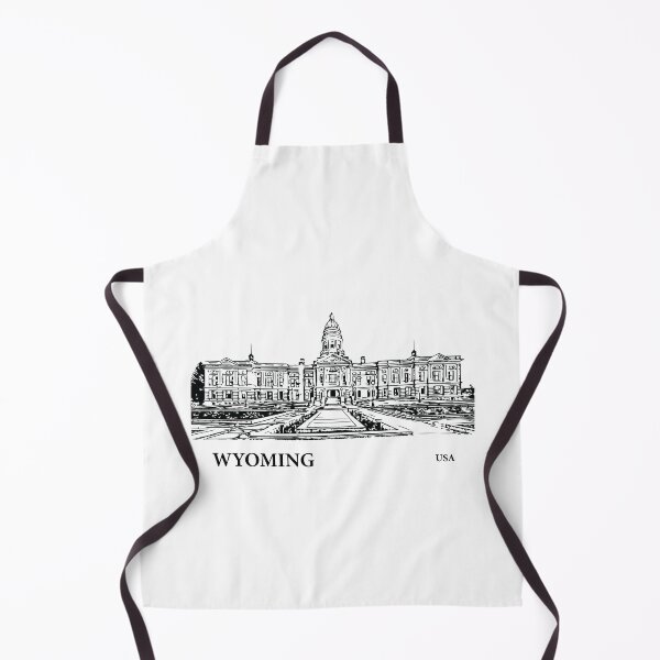 Item preview, Wyoming State USA designed and sold by Lakeric Cityscapes.