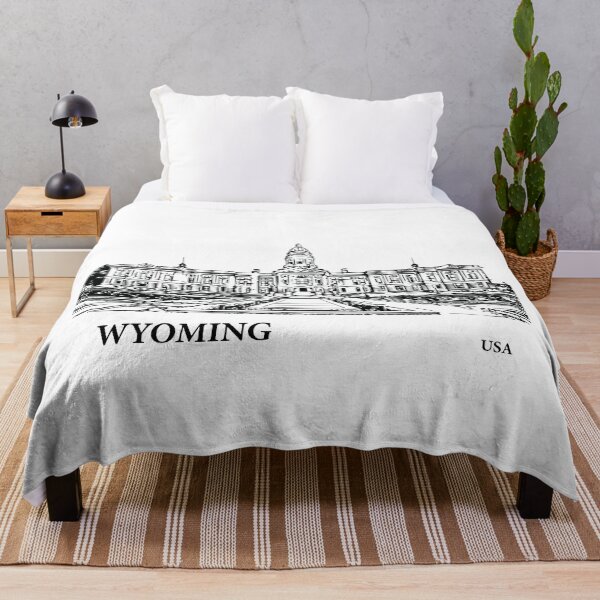 Artikelvorschau, Wyoming Staat USA entworfen und verkauft von Lakeric Cityscapes.