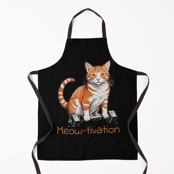 Item preview, Gym Cat Motivation - Meow-tivation designed and sold by InnovyaDesigns.