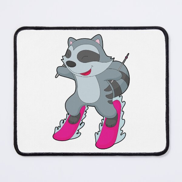 Item preview, Racoon Skier Ski designed and sold by Snabdesign84.