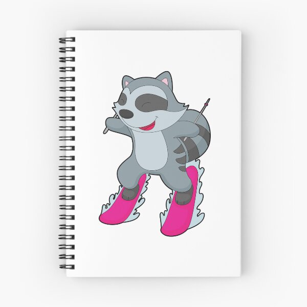 Item preview, Raccoon Skier Ski designed and sold by Snabdesign84.