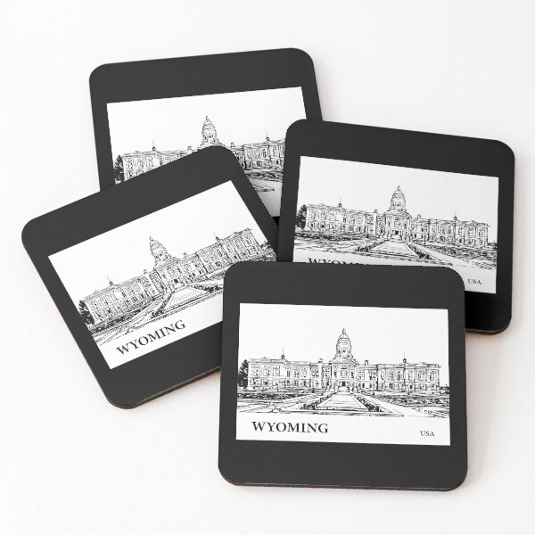 Item preview, Wyoming State USA designed and sold by Lakeric Cityscapes.