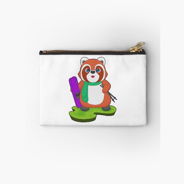 Item preview, Red Panda Skier Ski designed and sold by Snabdesign84.