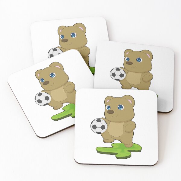 Item preview, Bear Soccer player Soccer designed and sold by Snabdesign84.