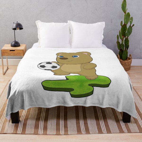Item preview, Bear Soccer player Soccer designed and sold by Snabdesign84.