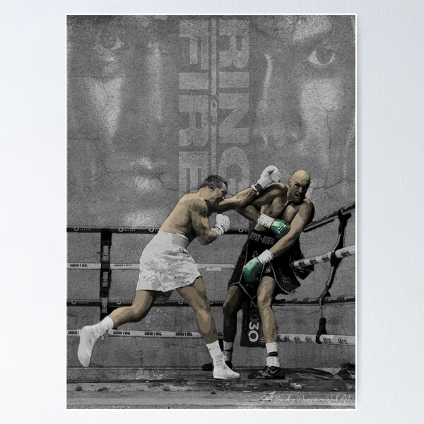 Item preview, Oleksandr Usyk Versus Tyson Fury- Heavyweight Boxing designed and sold by Another Pic In The Wall By Scott Bradley Musgrave.