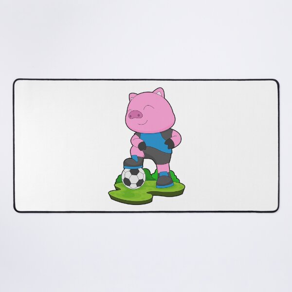 Item preview, Pig Soccer player Soccer designed and sold by Snabdesign84.