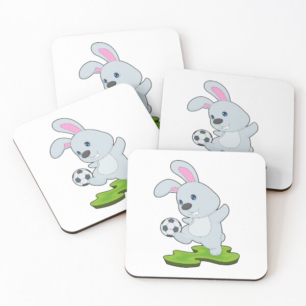 Item preview, Rabbit Soccer player Soccer designed and sold by Snabdesign84.