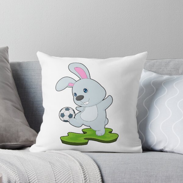 Item preview, Rabbit Soccer player Soccer designed and sold by Snabdesign84.
