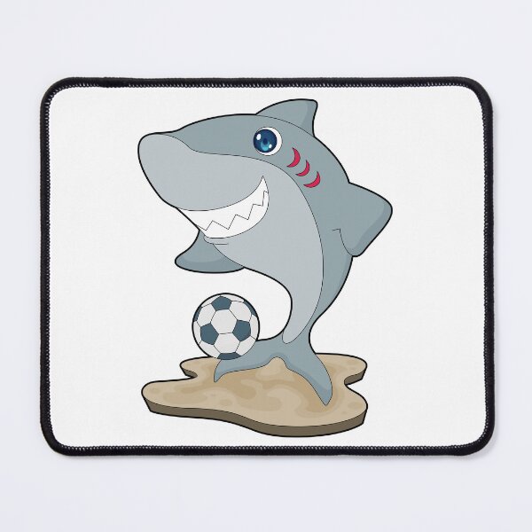 Item preview, Shark Soccer player Soccer designed and sold by Snabdesign84.