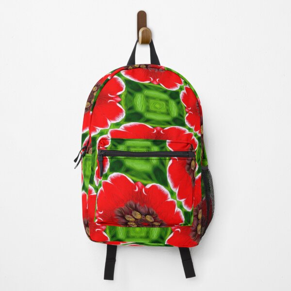 Item preview, Red Corn Poppies Pattern designed and sold by Patternflower.