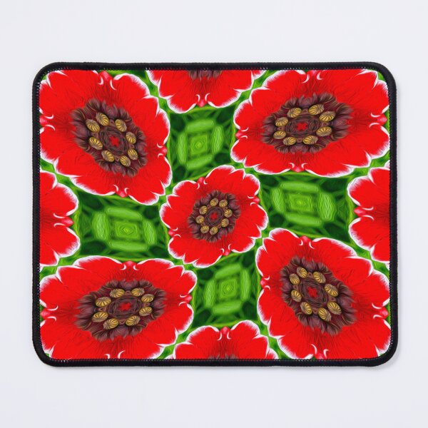 Artikelvorschau, Rote Klatschmohn-Muster entworfen und verkauft von Patternflower.