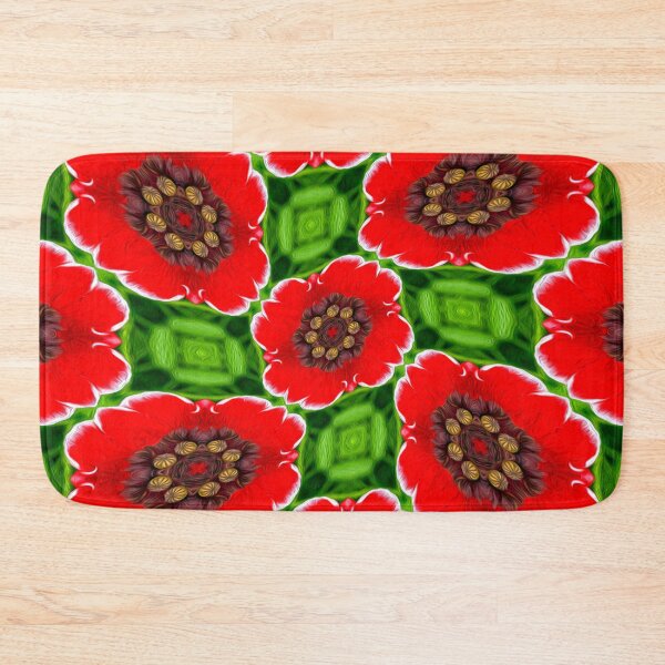 Artikelvorschau, Rote Klatschmohn-Muster entworfen und verkauft von Patternflower.