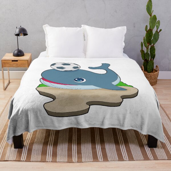 Item preview, Whale Soccer player Soccer designed and sold by Snabdesign84.