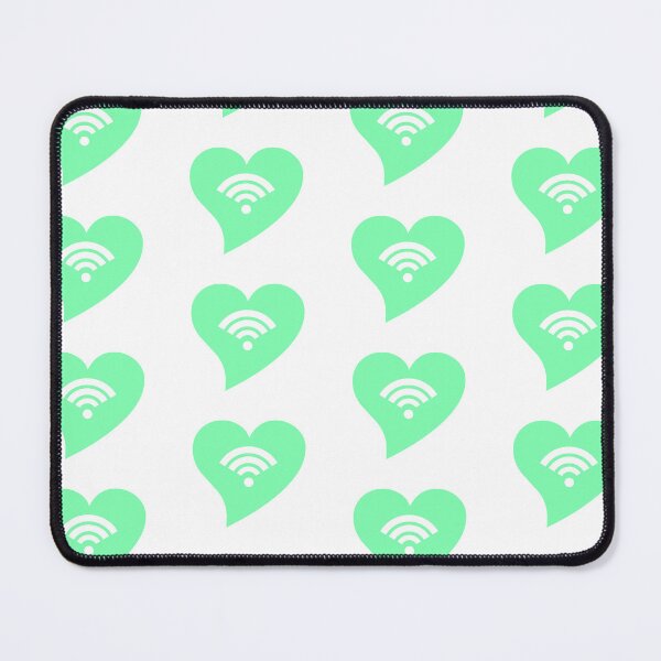 Item preview, Mint WiFi Heart designed and sold by jdm1981.
