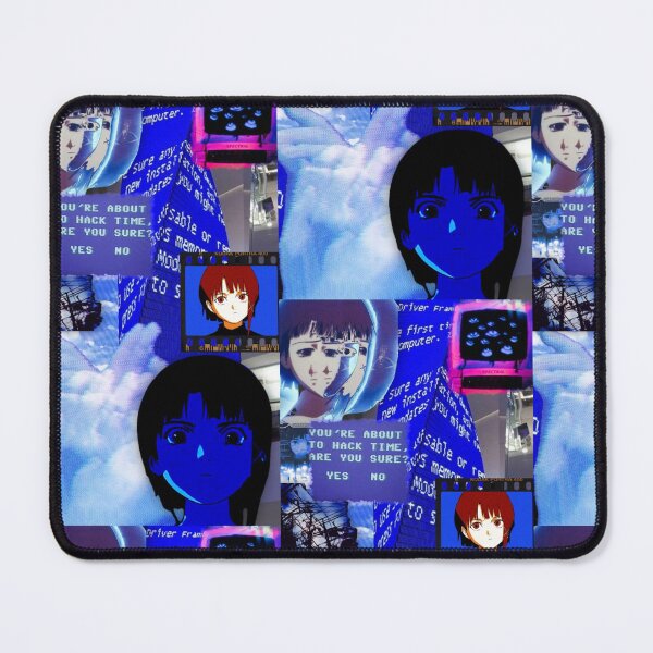 Item preview, WEBCORE Retro Lain Anime Collage Design designed and sold by MerikuroCreates.