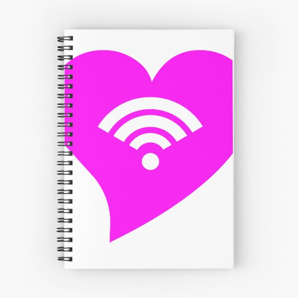 Item preview, Pink WiFi Heart designed and sold by jdm1981.