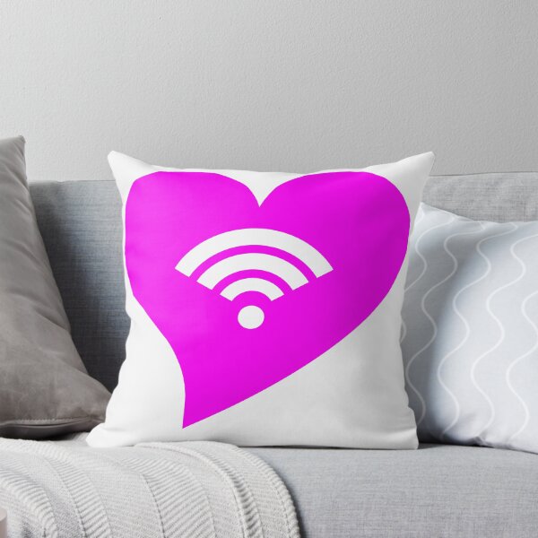 Item preview, Pink WiFi Heart designed and sold by jdm1981.