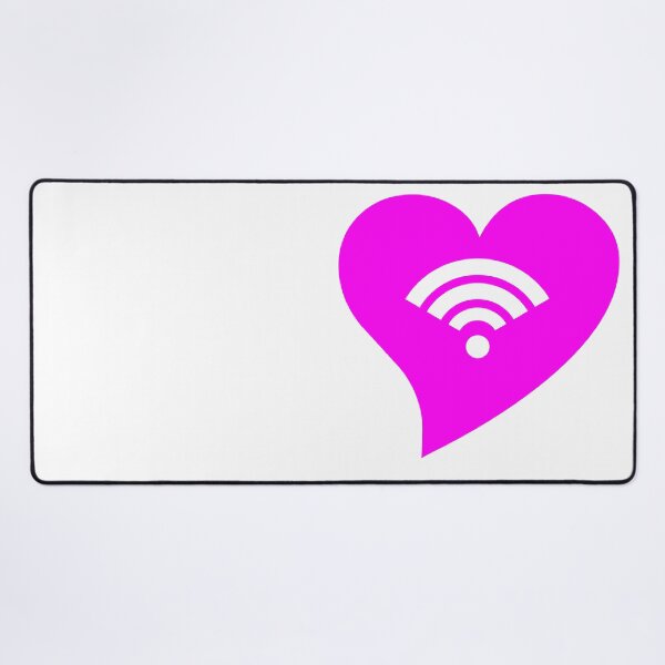 Item preview, Pink WiFi Heart designed and sold by jdm1981.