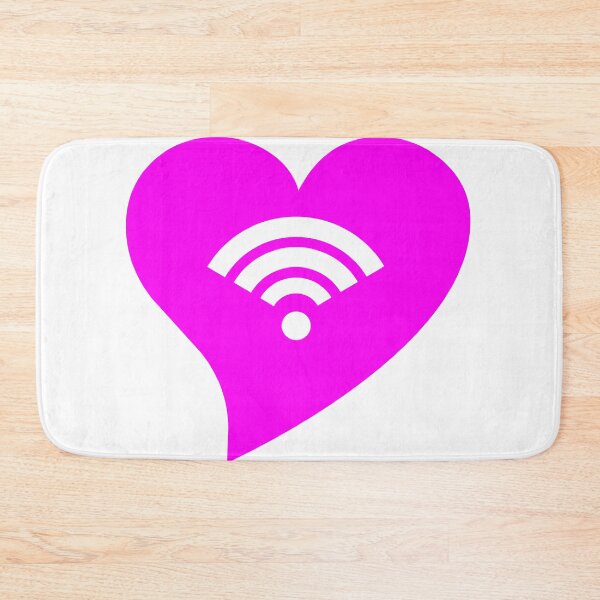 Item preview, Pink WiFi Heart designed and sold by jdm1981.