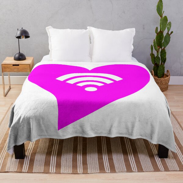 Item preview, Pink WiFi Heart designed and sold by jdm1981.