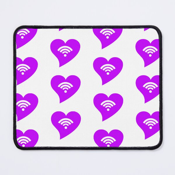 Item preview, Purple WiFi Heart designed and sold by jdm1981.